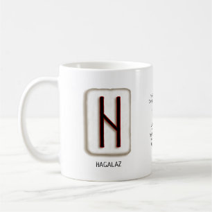 Taza De Café Hagalaz RuneStone Mug