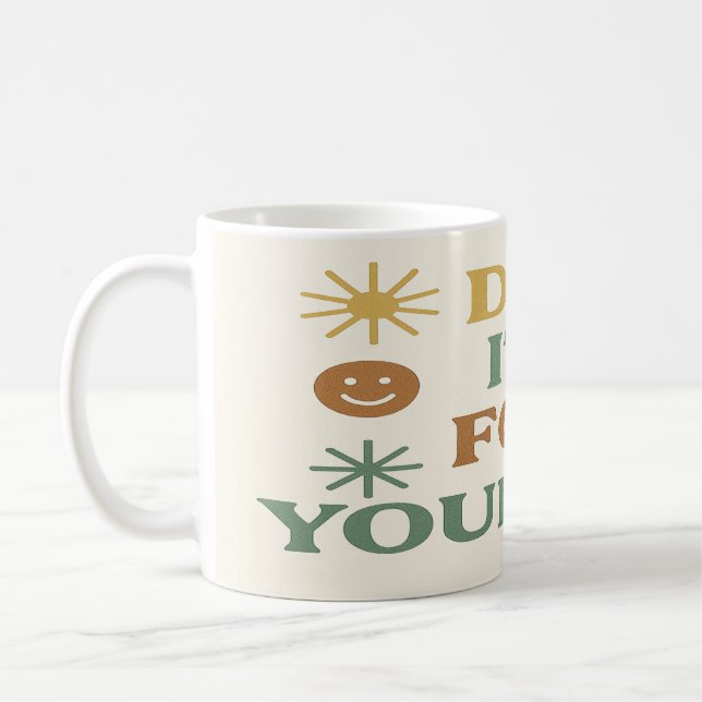 Taza De Café Hágalo usted mismo (Izquierda)