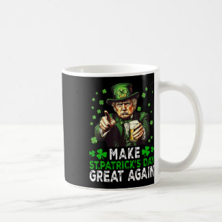 Taza De Café Hagamos grande el día de San Patricio nuevamente F