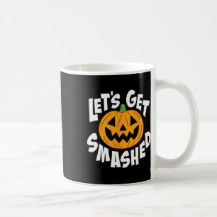 Taza De Café Hagamos que la piel de calabaza de Halloween se di
