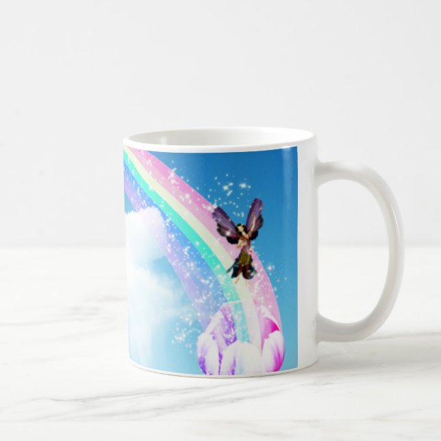 Taza De Café Hagamos un arcoiris (Derecha)