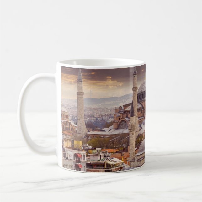 Taza De Café Hagia Sophia Classic Mug, 11 oz (Izquierda)