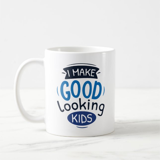 Taza De Café Hago Buenos Cuidados Niños (Izquierda)