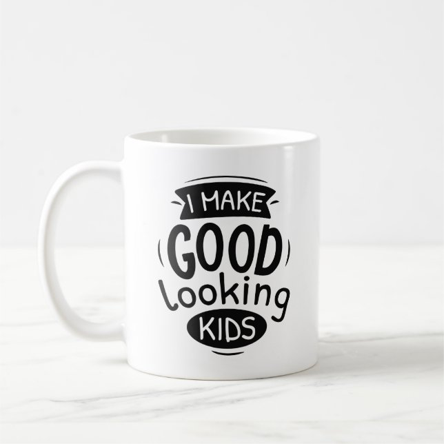 Taza De Café Hago Buenos Cuidados Niños (Izquierda)
