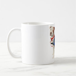Taza De Café Hago Funcionar La Formación De Obediencia De Órden