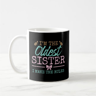 Taza De Café Hago las reglas más antiguas 3 hermanas hermanas D