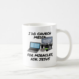 Taza De Café Hago Los Medios De La Iglesia Para Los Milagros Pr