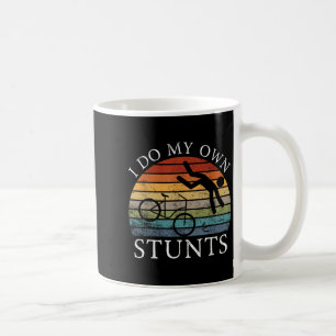 Taza De Café Hago mis propios trucos divertida bicicleta ciclis