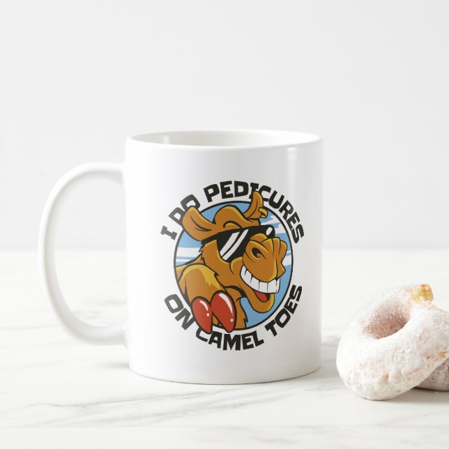 TAZA DE CAFÉ HAGO PEDICIONES EN LOS TOMOS DE CAMEL (Con donut)