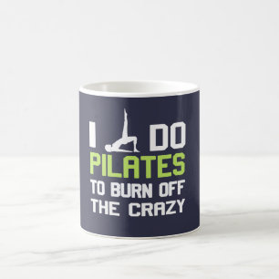 Taza De Café Hago Pilates para consumir el LOCO