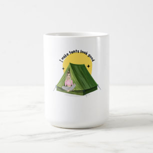 Taza De Café Hago Que Las Carpas Parezcan Buenas - Camping Mug