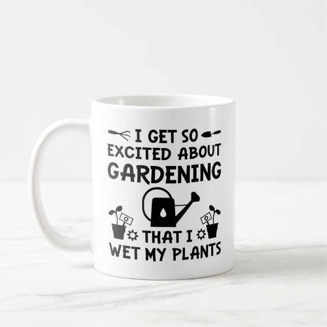 Taza De Café Hago Que Mis Plantas (Izquierda)