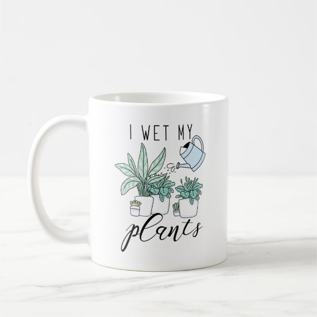 Taza De Café Hago Que Mis Plantas (Izquierda)