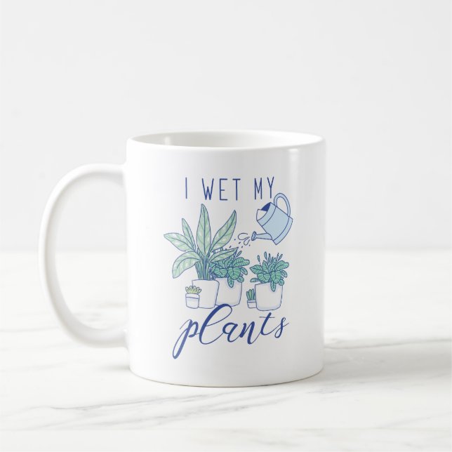 Taza De Café Hago Que Mis Plantas (Izquierda)