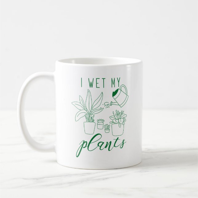 Taza De Café Hago Que Mis Plantas (Izquierda)