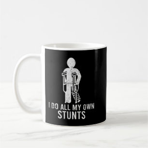 Taza De Café Hago Todos Mis Propias Piedras Bien Dadas Lesiones