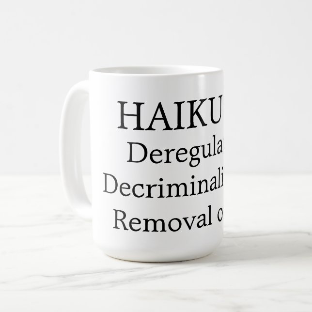 TAZA DE CAFÉ HAIKU 48 (Anverso izquierdo)