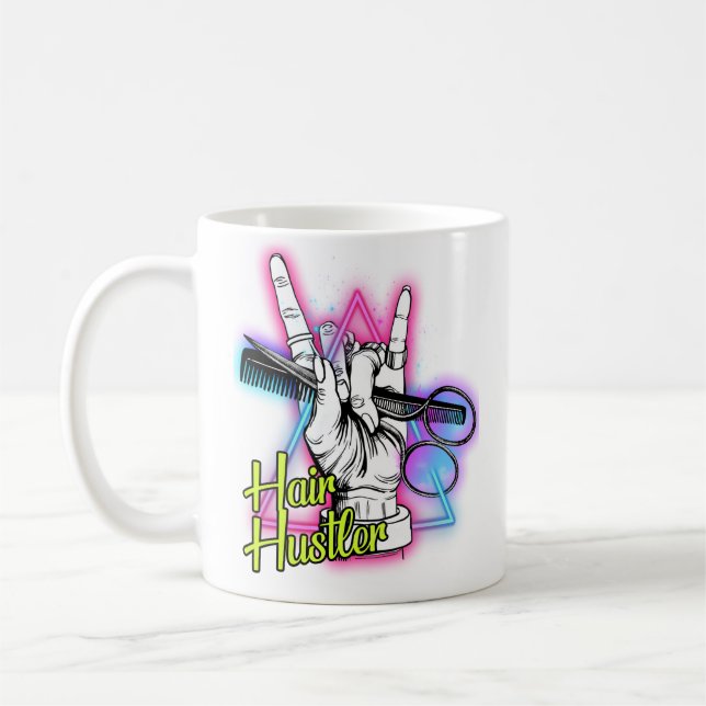 Taza De Café Hair Hustler (Izquierda)