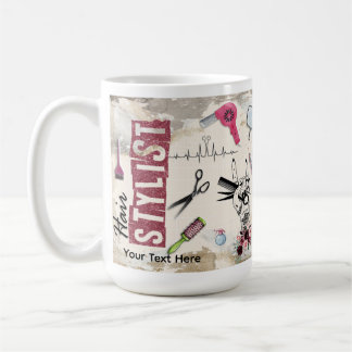 Taza De Café Hair Stylist Salon Gift Custom