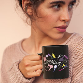 Taza De Café Hairapist Hairdresser Hair Stylist Barber 2