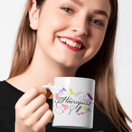 Taza De Café Hairapist Hairdresser Hair Stylist Barber Design