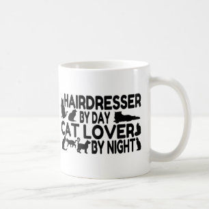 Taza De Café Hairdresser Cat Lover