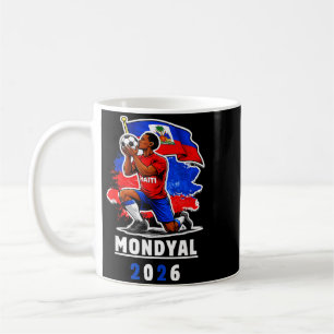 Taza De Café Haití Fútbol 2026 Hincha de Fútbol Mundial Haitian
