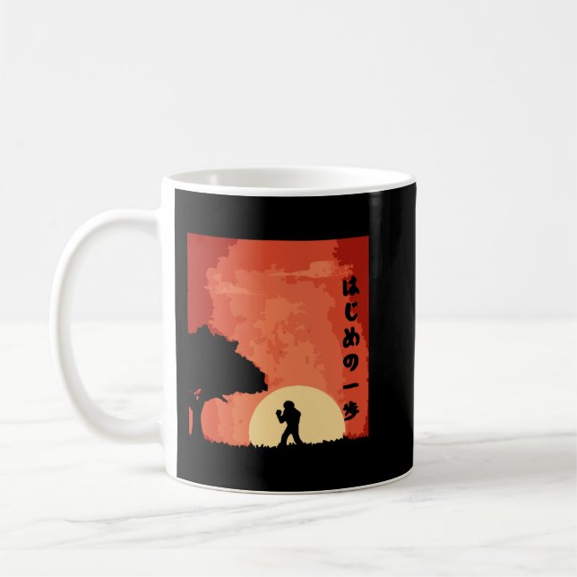 Taza De Café Hajime no Ippo Retro Vintage (Izquierda)