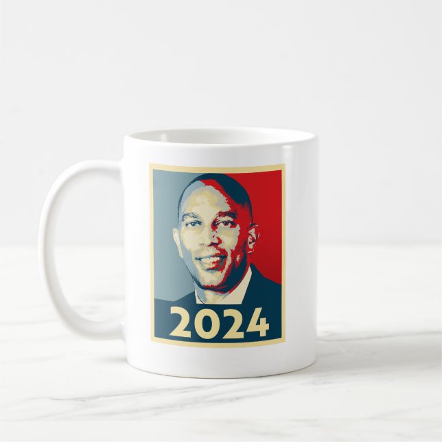 Taza De Café Hakeem Jeffries 2024 Café Mug (Izquierda)