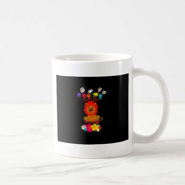 Taza De Café Hakuna Matata lindo bebé rey (Derecha)