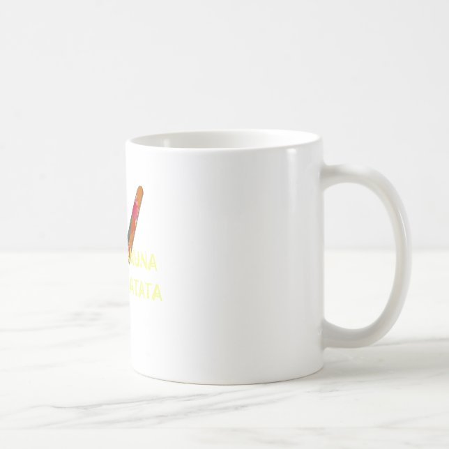 Taza De Café Hakuna Matata Paz (Derecha)