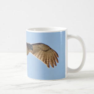 Taza De Café Halcón atado rojo en vuelo