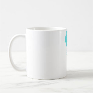 Taza De Café Halcon azul y luna