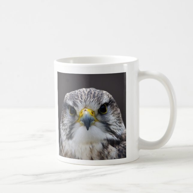 Taza De Café Halcón de Saker (Derecha)