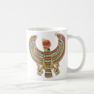 Taza De Café Halcón egipcio antiguo pectoral
