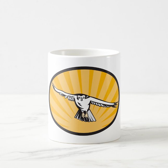 Taza De Café Halcon Imponente Ave de Presa Audaz (Subido por el creador)