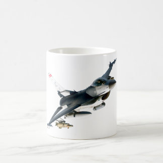 Taza De Café Halcón que lucha F-16