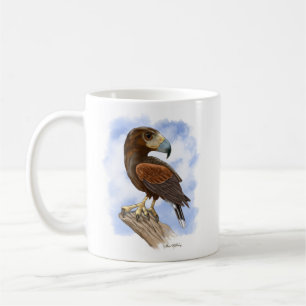 Taza De Café Halconcito de Harris Al Acecho Dibujo Animado