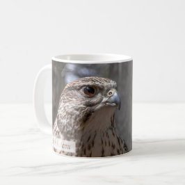 Taza De Café Halconcito de la pradera Salmo 92:5 KJV