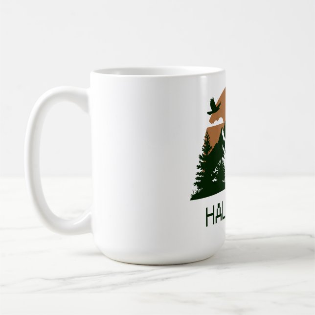 Taza De Café Haleakala - Hawaii (Izquierda)