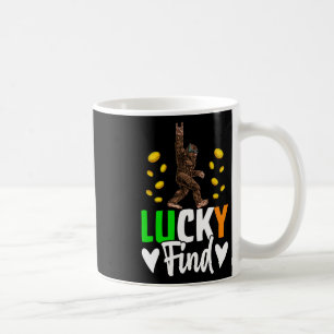 Taza De Café Hallazgo Afortunado Camiseta Bigfoot Feliz Día de 