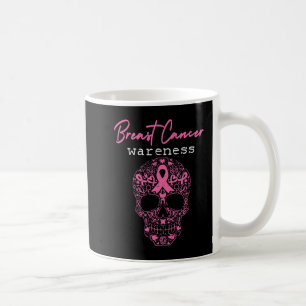 Taza De Café Hallo de conciencia sobre el cáncer de mama en crá