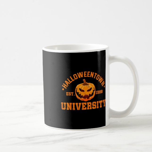 Taza De Café Hallowe de la Universidad de Halloween Est 1998 (Derecha)