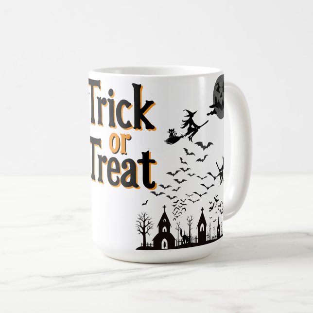 Taza De Café halloween (Anverso derecho)