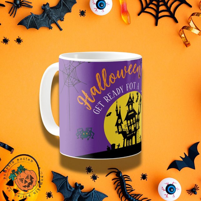 Taza De Café Halloween (Subido por el creador)