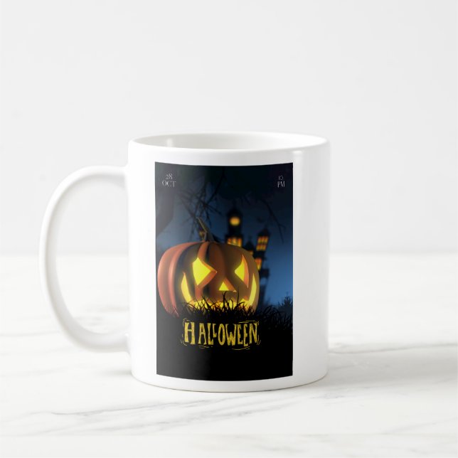 Taza De Café Halloween (Izquierda)