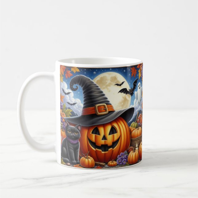 Taza De Café Halloween  (Izquierda)