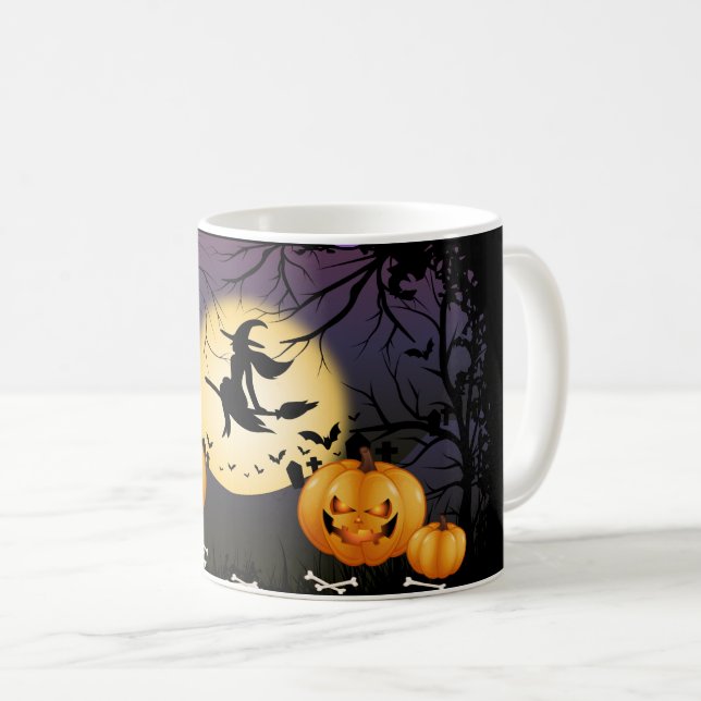Taza De Café Halloween (Anverso derecho)