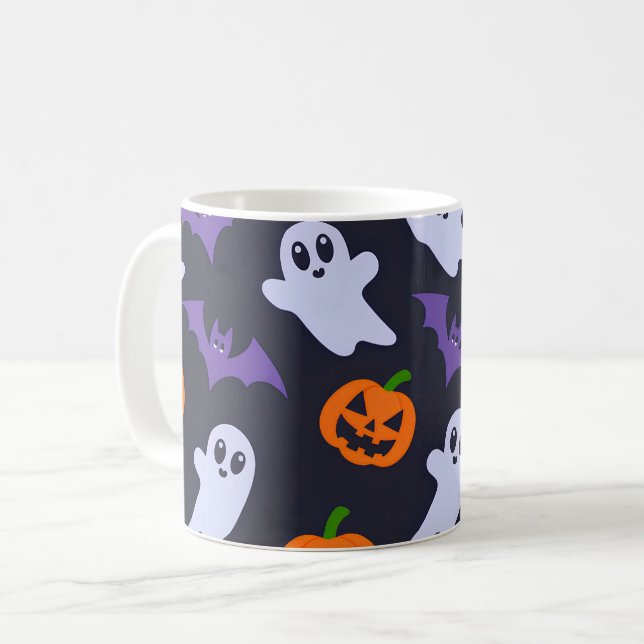 Taza De Café Halloween (Anverso izquierdo)