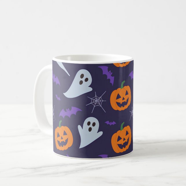 Taza De Café Halloween (Anverso izquierdo)